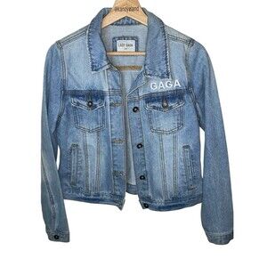 LADY GAGA Denim Jean Jacket - Joanne Tour Authentic